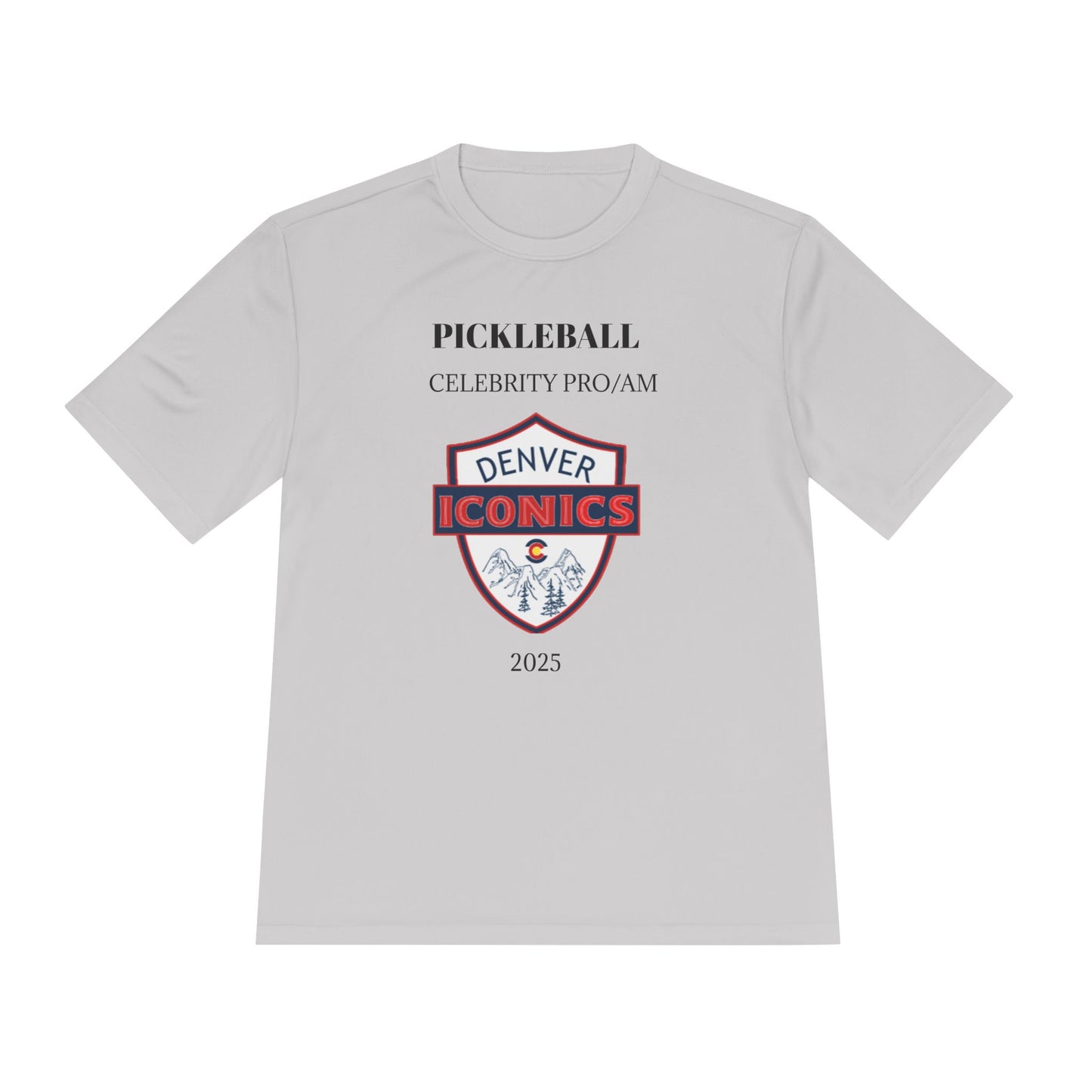 Denver Iconics Celebrity Pro/Am Unisex Moisture Wicking Tee