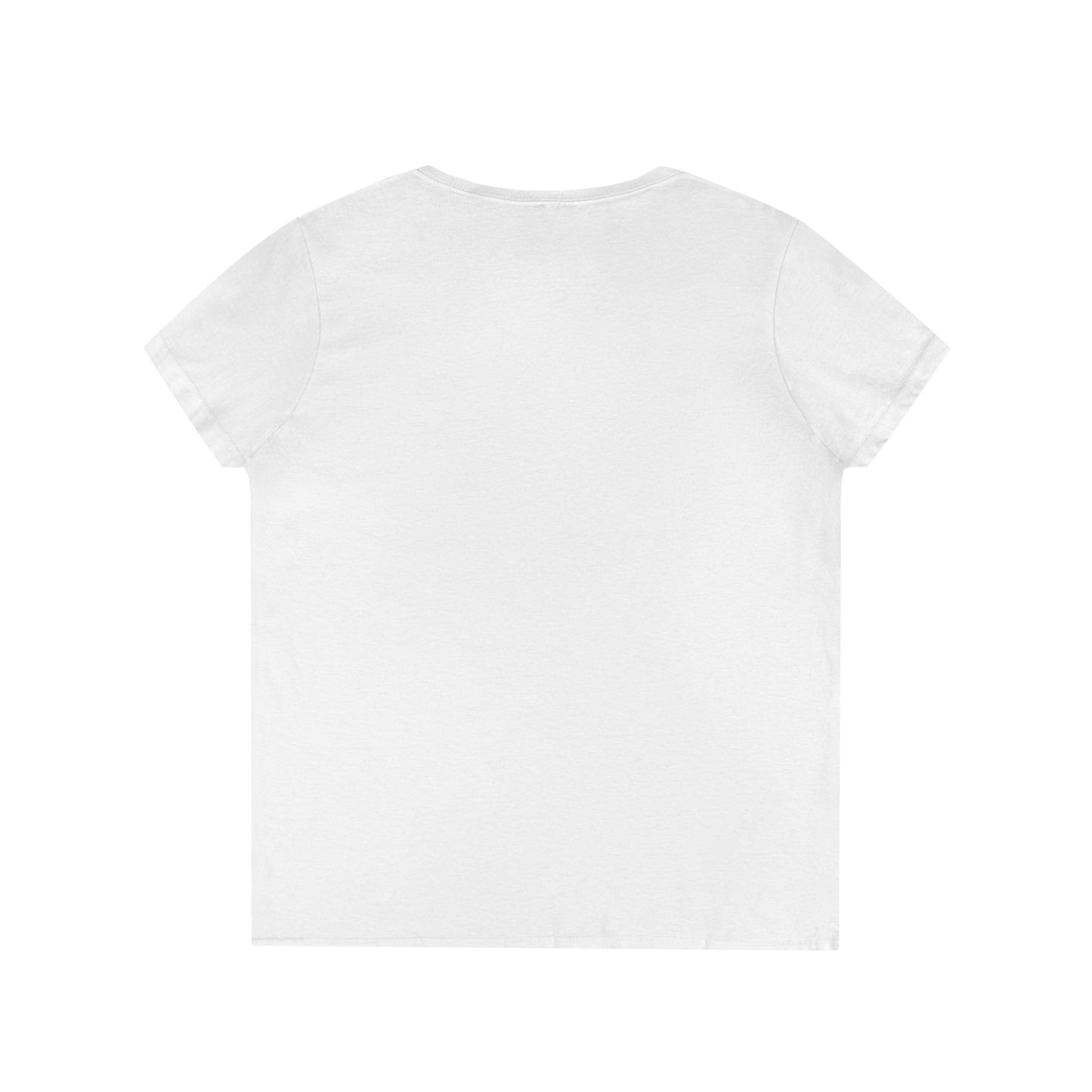 Ladies' V-Neck (Semi -Fitted) T-Shirt