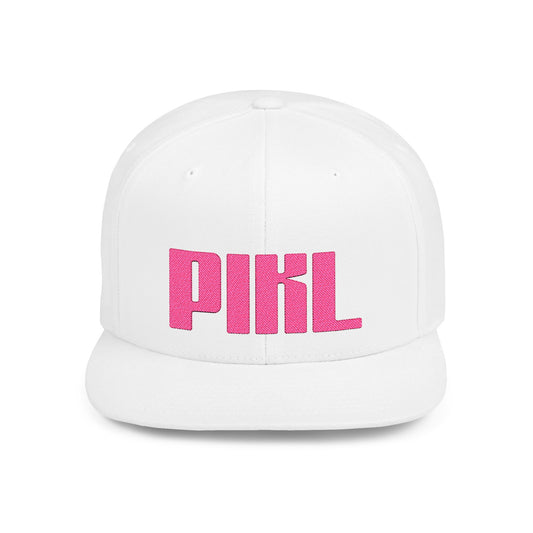 Pink PIKL Flat Bill Snapback