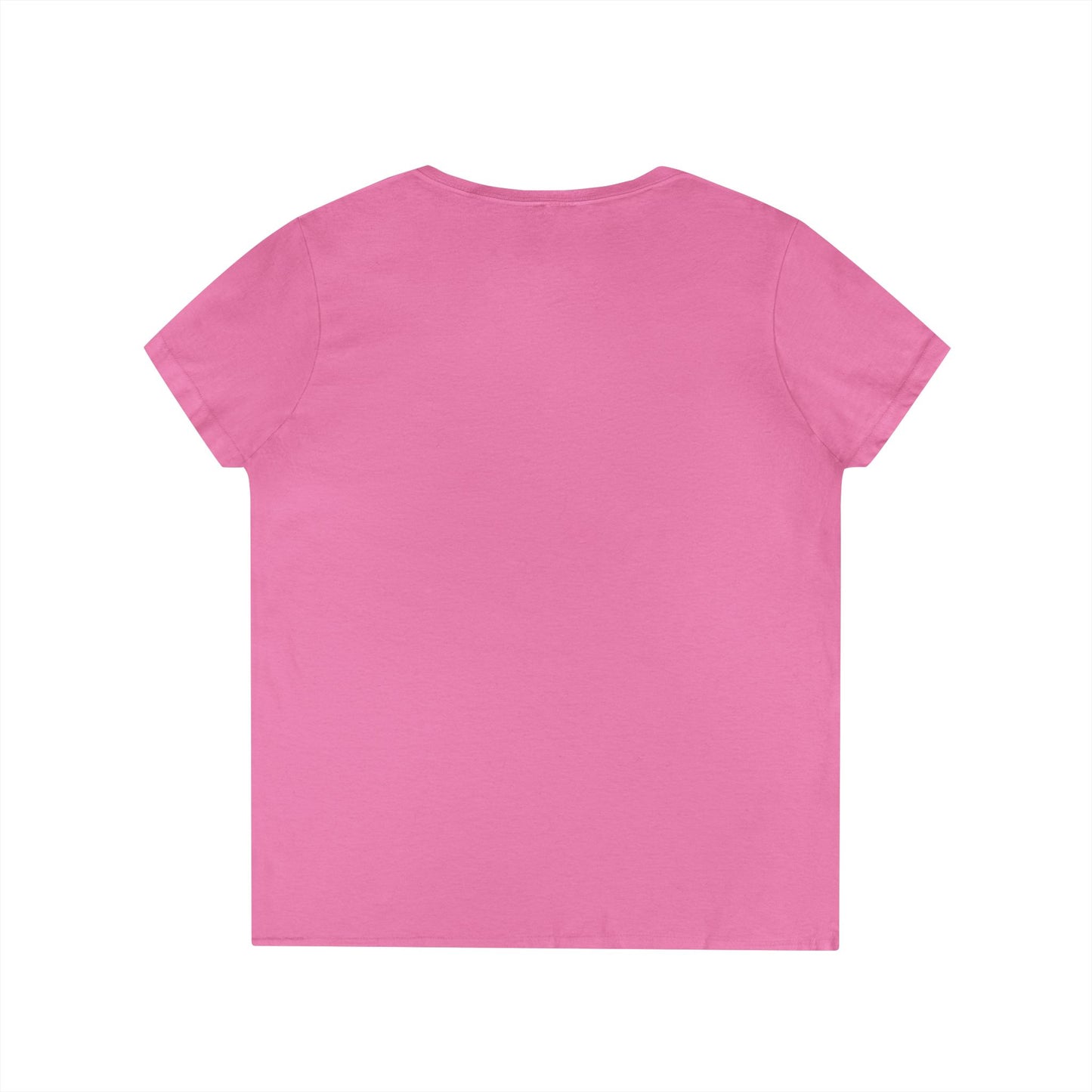 Ladies' V-Neck (Semi -Fitted) T-Shirt