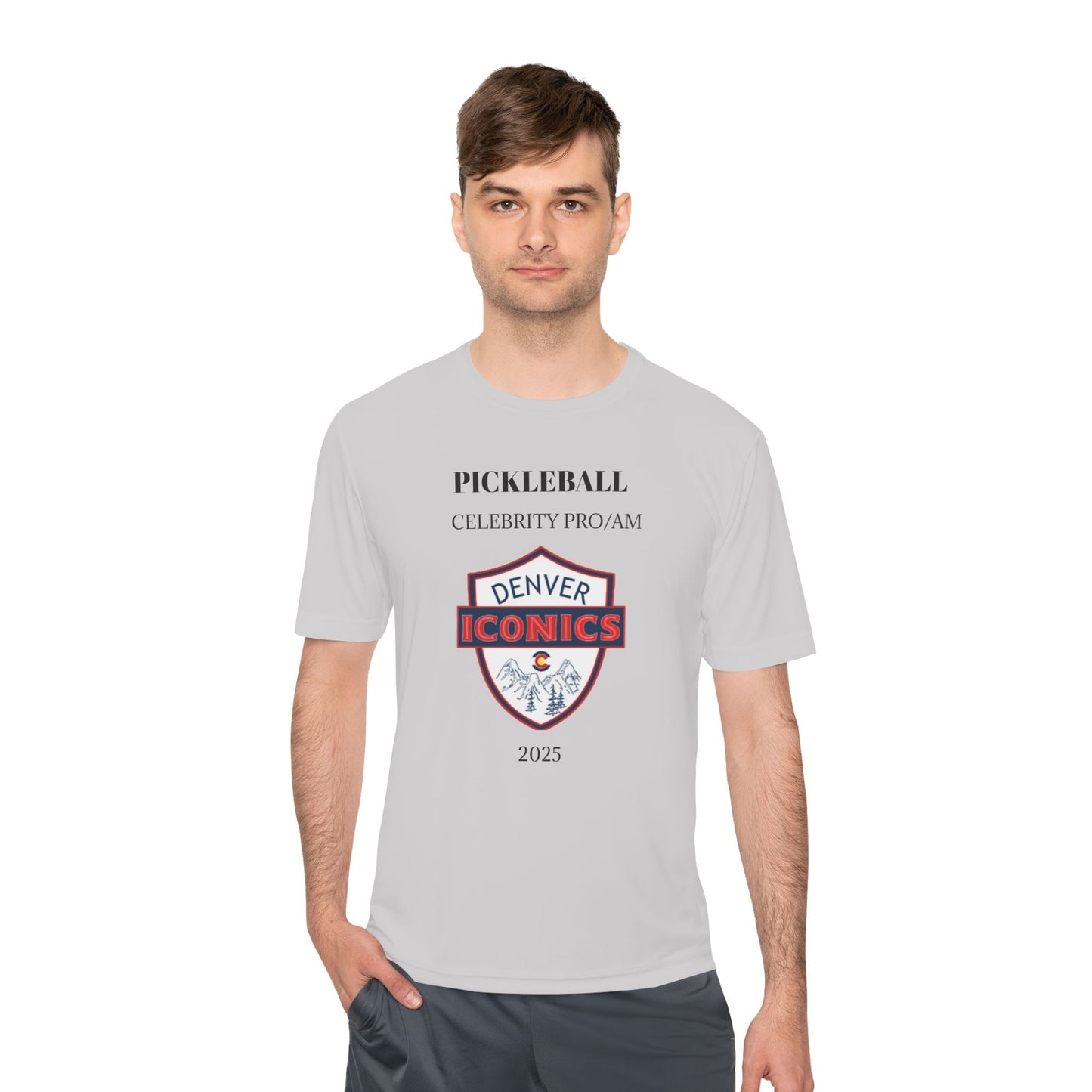 Denver Iconics Celebrity Pro/Am Unisex Moisture Wicking Tee