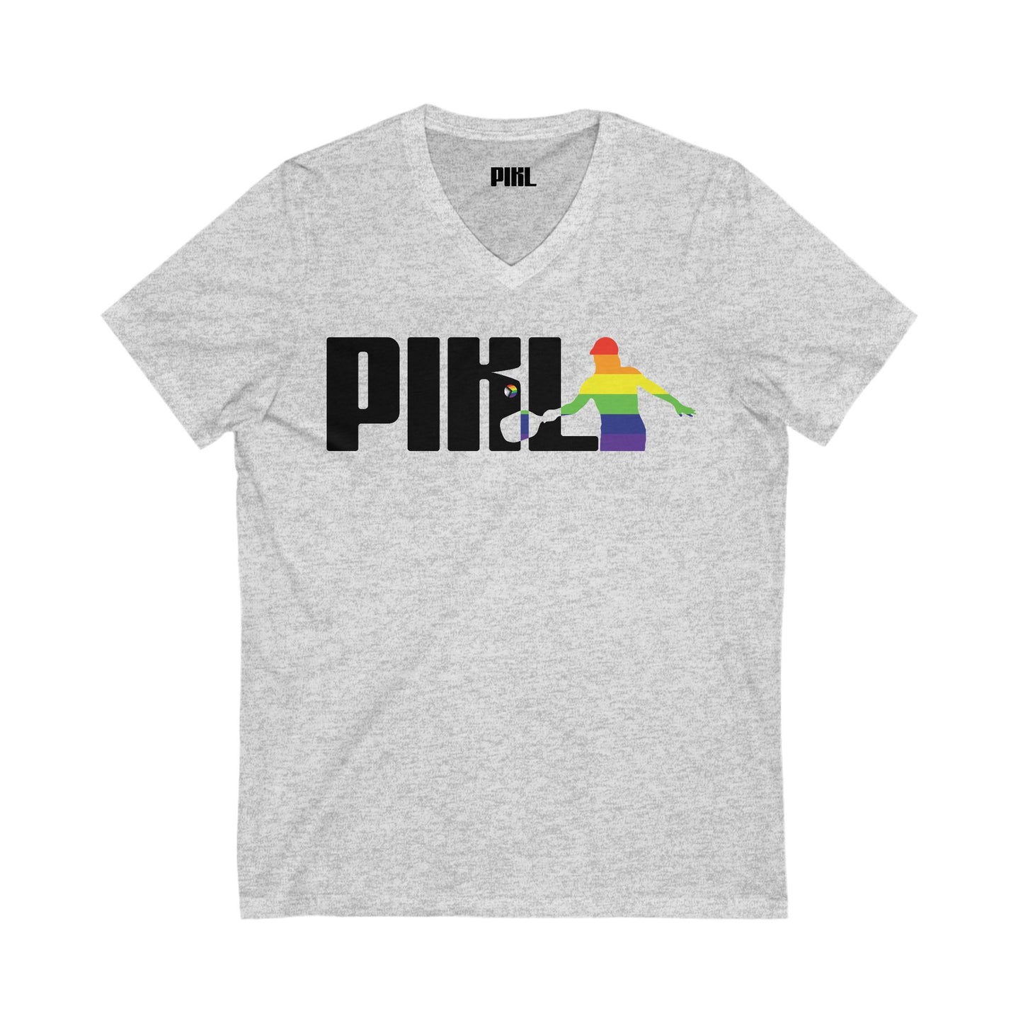 Colorado PIKL Pride Unisex Jersey Short Sleeve V-Neck Tee