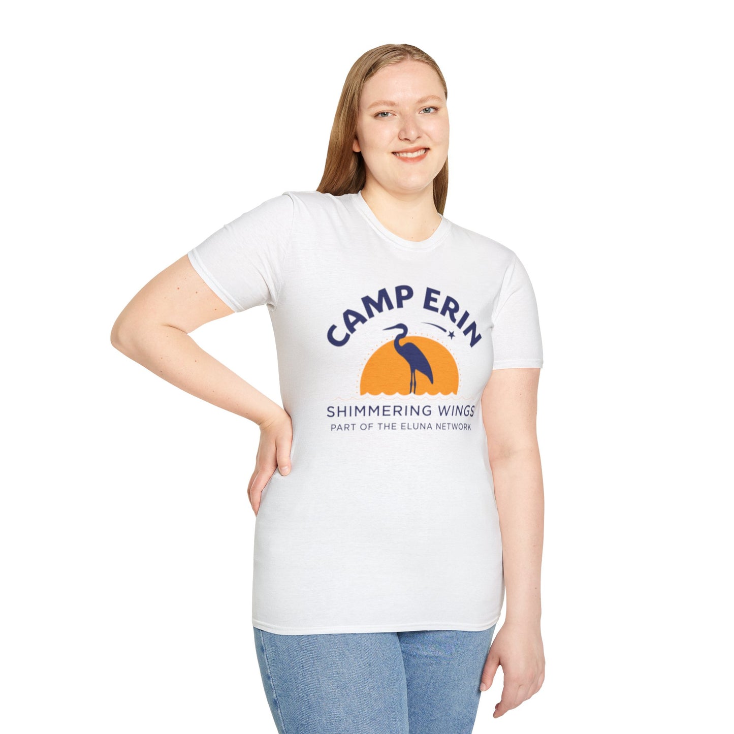 Shimmering Wings/Camp Erin Fundraiser Unisex Softstyle T-Shirt