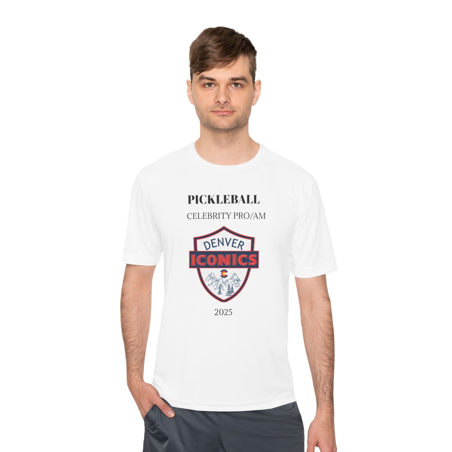 Denver Iconics Celebrity Pro/Am Unisex Moisture Wicking Tee