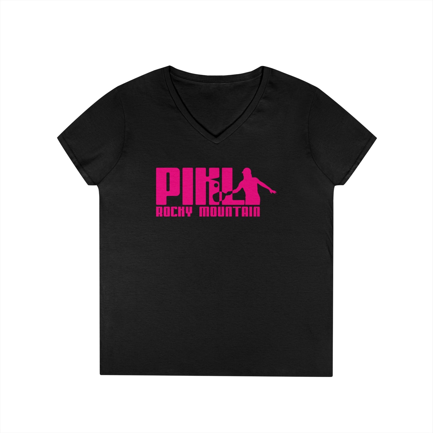 Ladies' V-Neck (Semi -Fitted) T-Shirt