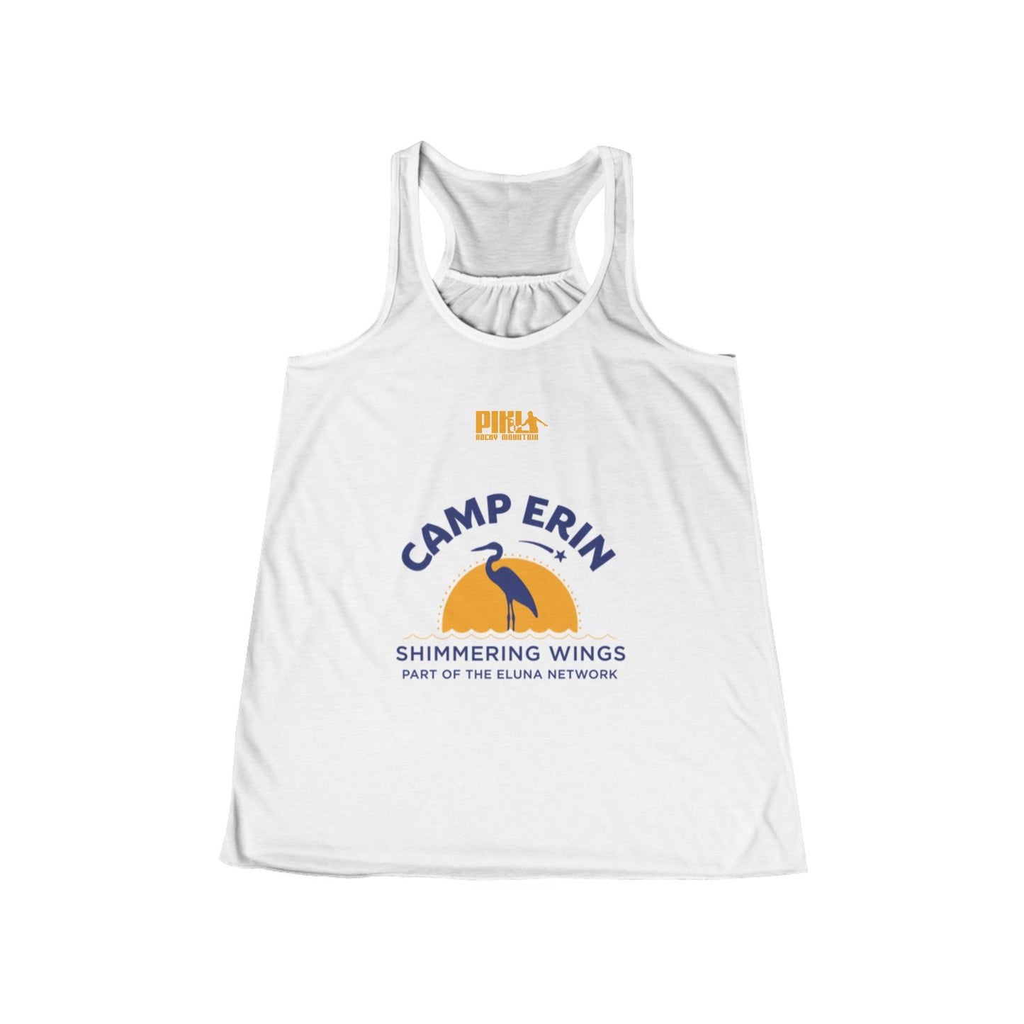 Camp Erin Fundraiser Women's Flowy Racerback Tank (Runs Small!)